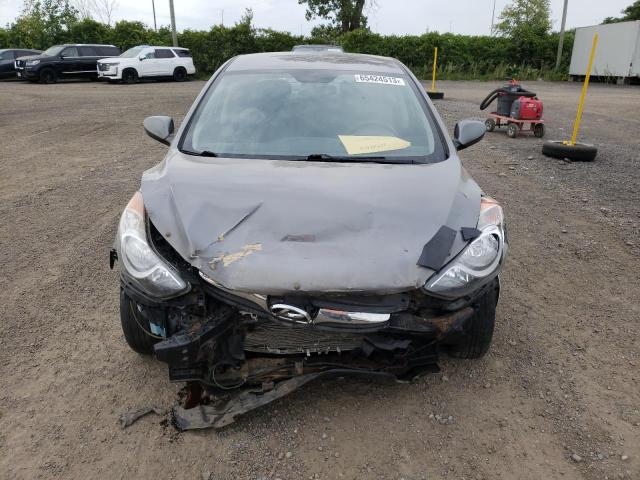 5NPDH4AE0CH065899 - 2012 HYUNDAI ELANTRA GLS GRAY photo 5