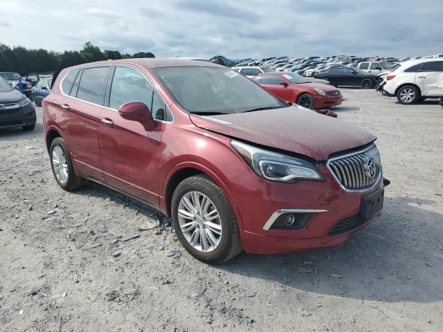 LRBFXCSA1JD027861 - 2018 BUICK ENVISION PREFERRED RED photo 4