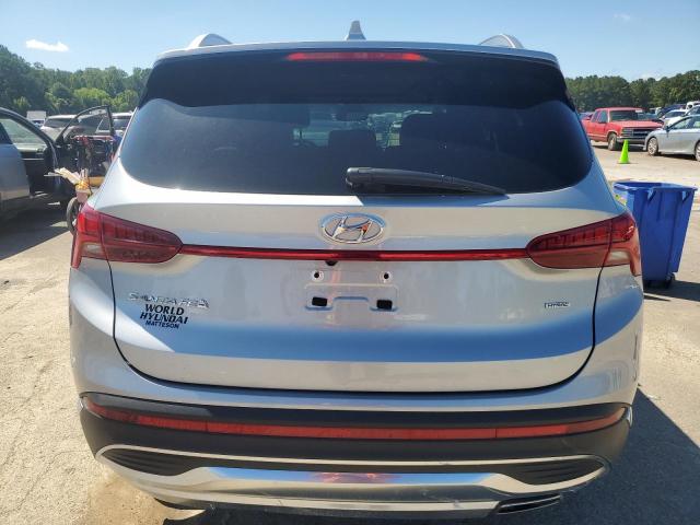 5NMS3DAJ2NH457639 - 2022 HYUNDAI SANTA FE SEL SILVER photo 6