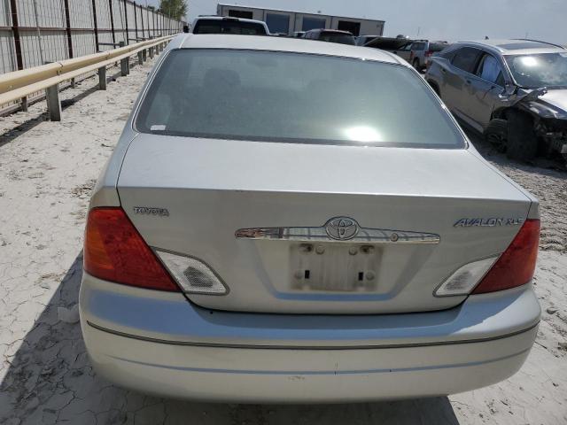 4T1BF28B1YU102674 - 2000 TOYOTA AVALON XL SILVER photo 6