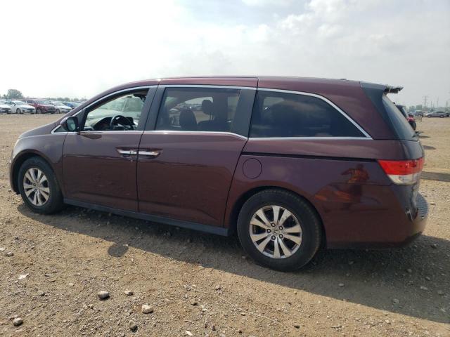 5FNRL5H65EB110880 - 2014 HONDA ODYSSEY EXL MAROON photo 2
