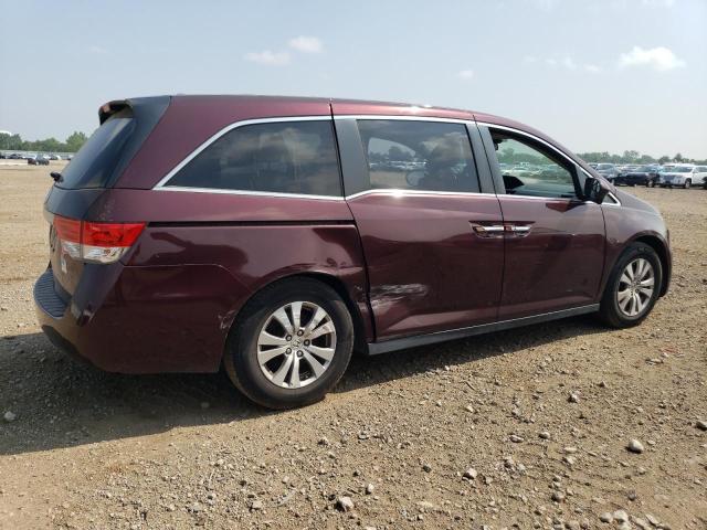 5FNRL5H65EB110880 - 2014 HONDA ODYSSEY EXL MAROON photo 3