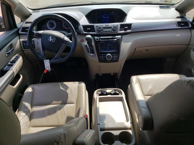 5FNRL5H65EB110880 - 2014 HONDA ODYSSEY EXL MAROON photo 8