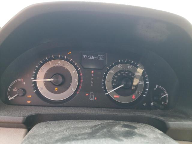 5FNRL5H65EB110880 - 2014 HONDA ODYSSEY EXL MAROON photo 9