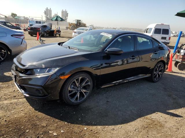 2HGFC2F80KH582790 - 2019 HONDA CIVIC SPORT BLACK photo 1