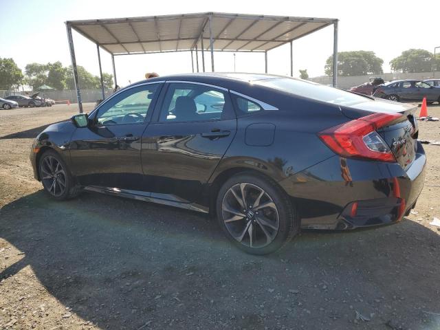 2HGFC2F80KH582790 - 2019 HONDA CIVIC SPORT BLACK photo 2