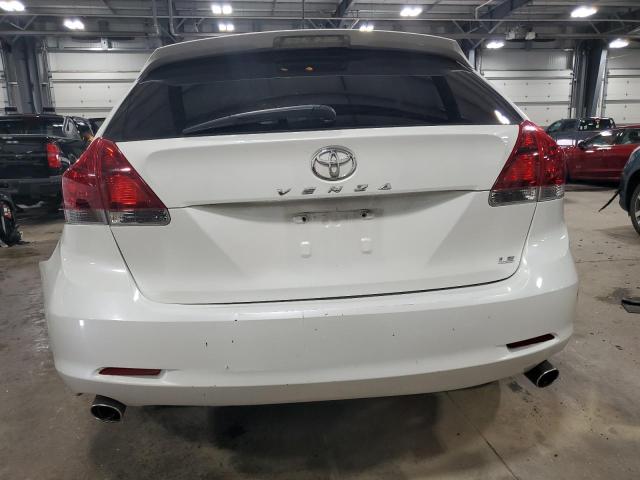 4T3ZK3BB1DU058086 - 2013 TOYOTA VENZA LE WHITE photo 6
