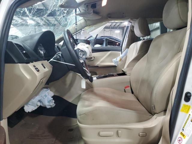 4T3ZK3BB1DU058086 - 2013 TOYOTA VENZA LE WHITE photo 7