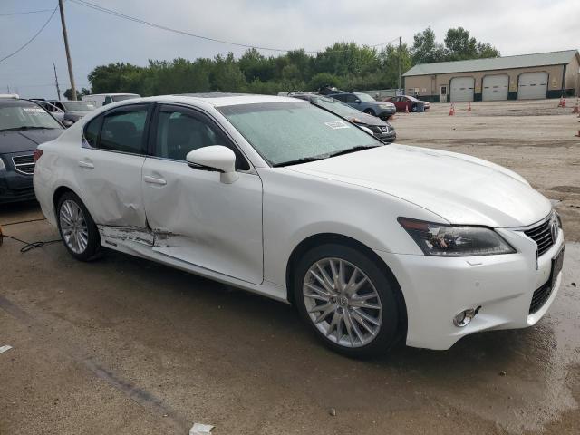 JTHBS1BL7D5006224 - 2013 LEXUS GS 450H WHITE photo 4