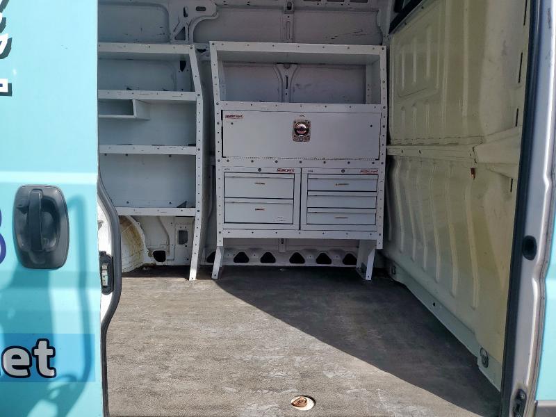 3C6LRVCG8NE118537 - 2022 RAM PROMASTER CARGO VAN 2500 HIGH Bleu photo 11