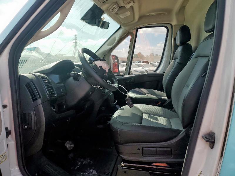 3C6LRVCG8NE118537 - 2022 RAM PROMASTER CARGO VAN 2500 HIGH Bleu photo 7