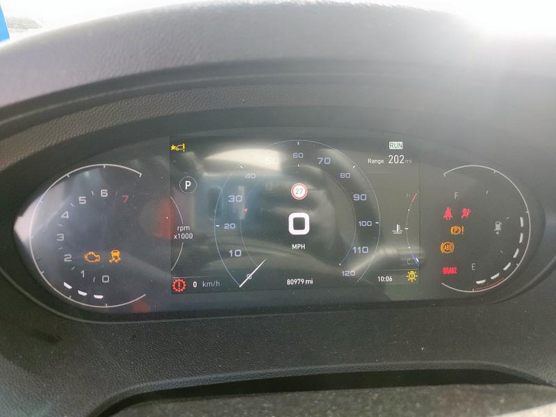 3C6LRVCG8NE118537 - 2022 RAM PROMASTER CARGO VAN 2500 HIGH Bleu photo 9