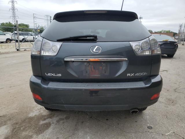 JTJHW31U282043840 - 2008 LEXUS RX 400H GRAY photo 6