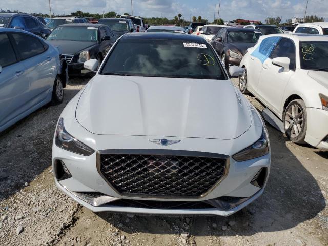 KMTG34LE6MU076410 - 2021 GENESIS G70 PRESTIGE GRAY photo 5