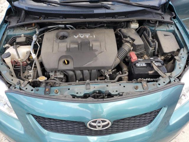 2T1BU4EE1AC235779 - 2010 TOYOTA COROLLA BASE 绿色 照片 11