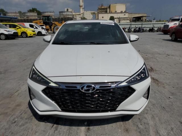 KMHD04LB1KU820049 - 2019 HYUNDAI ELANTRA SPORT WHITE photo 5