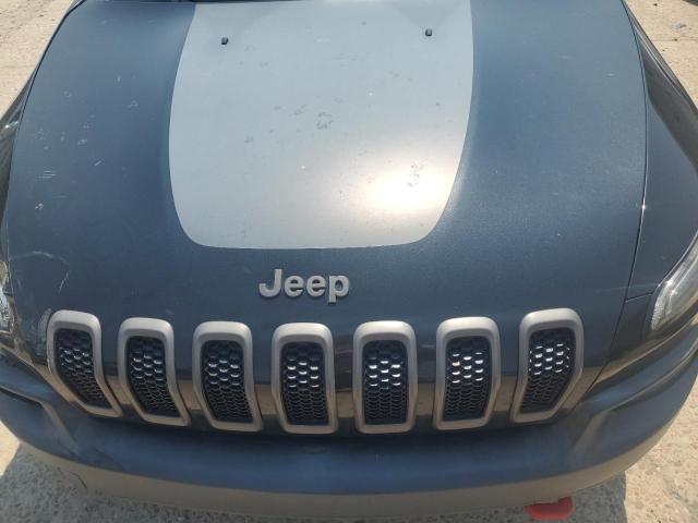 1C4PJMBS0FW578140 - 2015 JEEP CHEROKEE TRAILHAWK შავი ფოტო 11