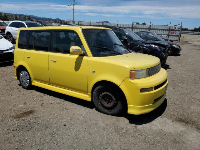 JTLKT324354018062 - 2005 TOYOTA SCION XB YELLOW photo 4