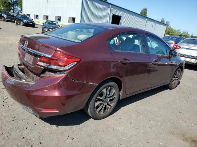 19XFB2F83DE274660 - 2013 HONDA CIVIC EX MAROON photo 3