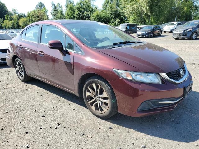 19XFB2F83DE274660 - 2013 HONDA CIVIC EX MAROON photo 4