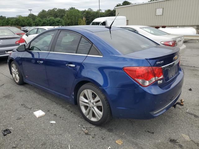 1G1PG5SBXD7174542 - 2013 CHEVROLET CRUZE LTZ BLUE photo 2