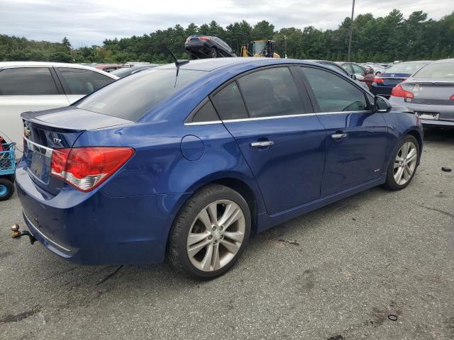 1G1PG5SBXD7174542 - 2013 CHEVROLET CRUZE LTZ BLUE photo 3