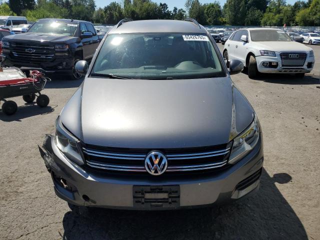 WVGAV7AX1GW525274 - 2016 VOLKSWAGEN TIGUAN S GRAY photo 5