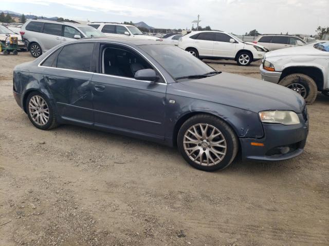 WAUDF78EX8A147826 - 2008 AUDI A4 2.0T QUATTRO GRAY photo 4