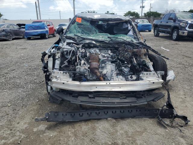 2HGFE2F59NH502472 - 2022 HONDA CIVIC SPORT SILVER photo 5