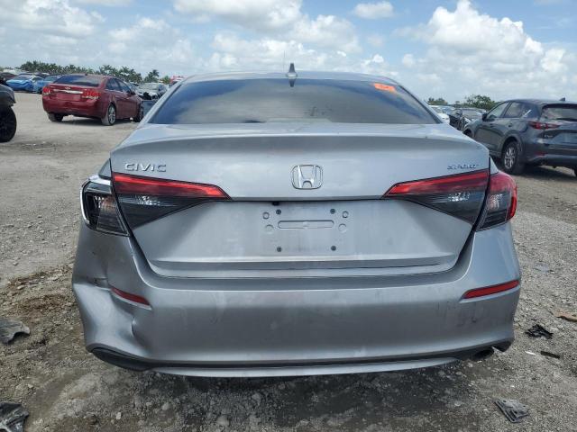 2HGFE2F59NH502472 - 2022 HONDA CIVIC SPORT SILVER photo 6