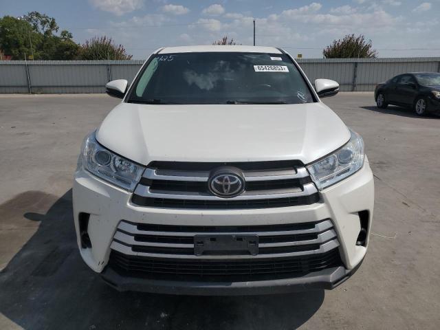 5TDZARFH5HS028391 - 2017 TOYOTA HIGHLANDER LE WHITE photo 5