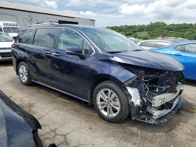 5TDESKFCXNS056965 - 2022 TOYOTA SIENNA LIMITED BLUE photo 4