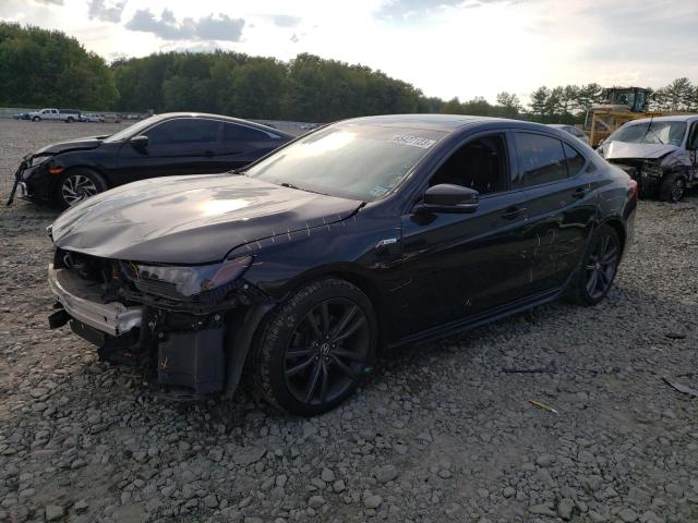 19UUB2F67JA007799 - 2018 ACURA TLX TECH+A Սև լուսանկար 1