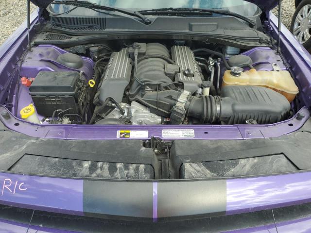 2C3CDYCJ0DH671808 - 2013 DODGE CHALLENGER SRT-8 PURPLE photo 11