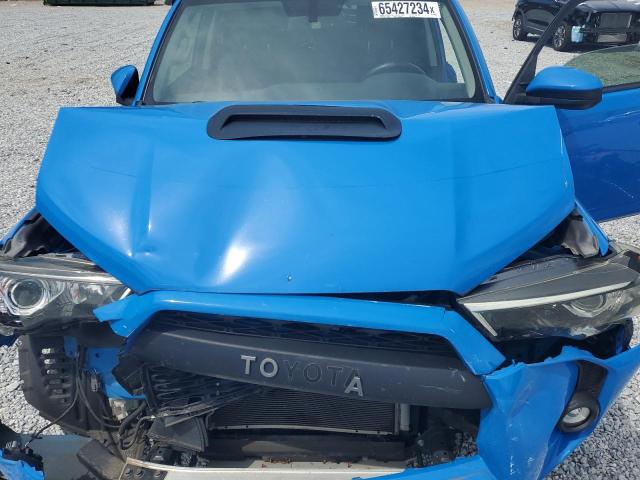 JTEBU5JRXK5707034 - 2019 TOYOTA 4RUNNER SR5 BLUE photo 12