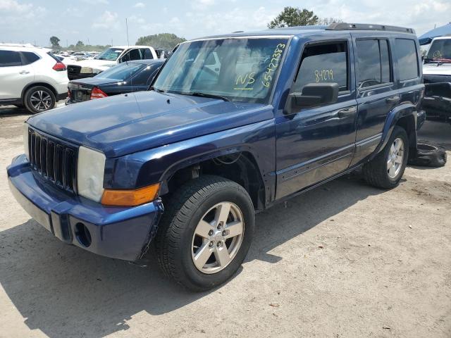 1J8HG48K46C220205 - 2006 JEEP COMMANDER BLUE photo 1