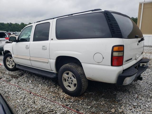 3GNEC16Z85G293813 - 2005 CHEVROLET SUBURBAN C1500 WHITE photo 2