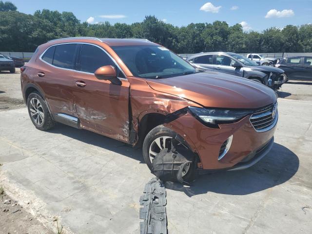 LRBFZNR47MD190489 - 2021 BUICK ENVISION ESSENCE ORANGE photo 4