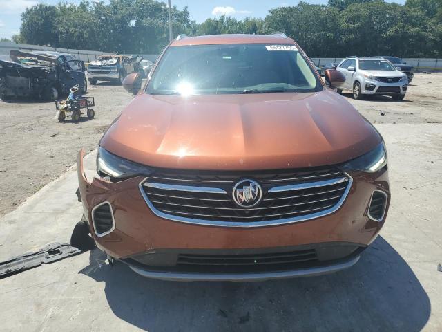 LRBFZNR47MD190489 - 2021 BUICK ENVISION ESSENCE ORANGE photo 5