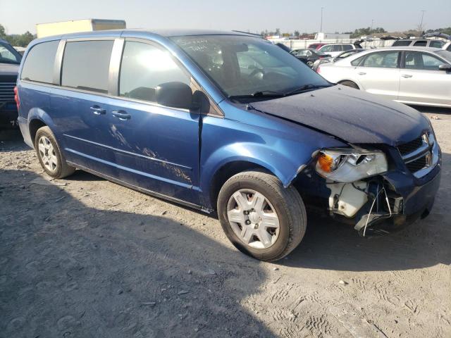 2D4RN4DG7BR724514 - 2011 DODGE GRAND CARA EXPRESS BLUE photo 4