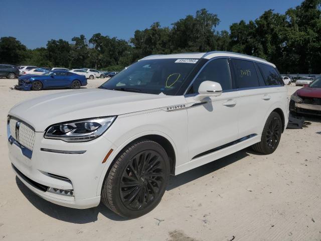 5LM5J7WC2NGL03091 - 2022 LINCOLN AVIATOR RESERVE WHITE photo 1