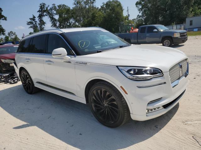 5LM5J7WC2NGL03091 - 2022 LINCOLN AVIATOR RESERVE WHITE photo 4