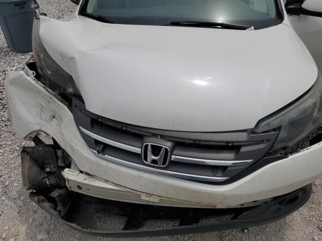 5J6RM4H78CL036360 - 2012 HONDA CR-V EXL 白色 照片 12