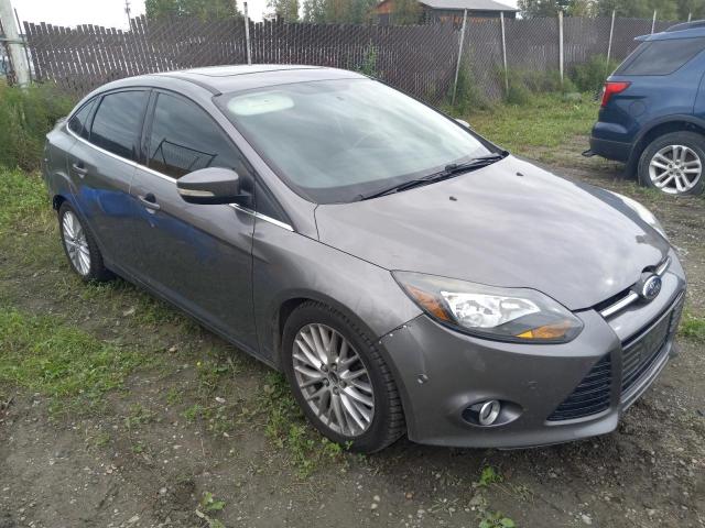 1FADP3J22EL223697 - 2014 FORD FOCUS TITANIUM GRAY photo 4