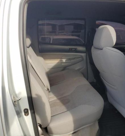 5TELU42NX6Z319545 - 2006 TOYOTA TACOMA DOUBLE CAB SILVER photo 10