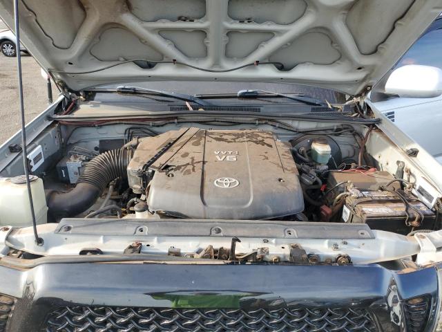 5TELU42NX6Z319545 - 2006 TOYOTA TACOMA DOUBLE CAB SILVER photo 11