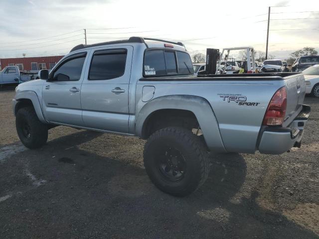 5TELU42NX6Z319545 - 2006 TOYOTA TACOMA DOUBLE CAB SILVER photo 2