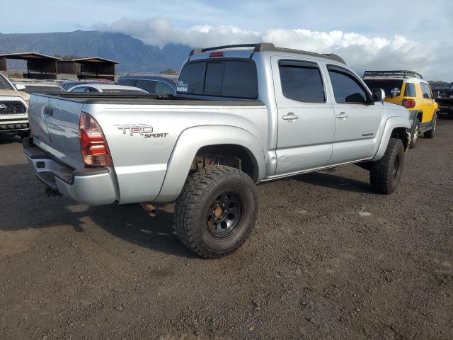 5TELU42NX6Z319545 - 2006 TOYOTA TACOMA DOUBLE CAB SILVER photo 3