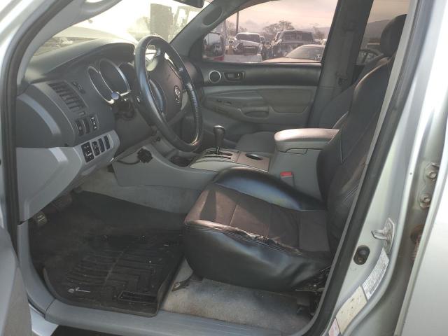 5TELU42NX6Z319545 - 2006 TOYOTA TACOMA DOUBLE CAB SILVER photo 7
