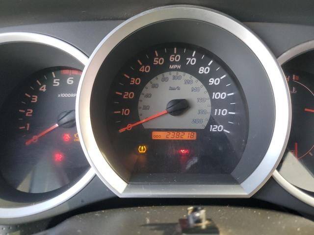 5TELU42NX6Z319545 - 2006 TOYOTA TACOMA DOUBLE CAB SILVER photo 9